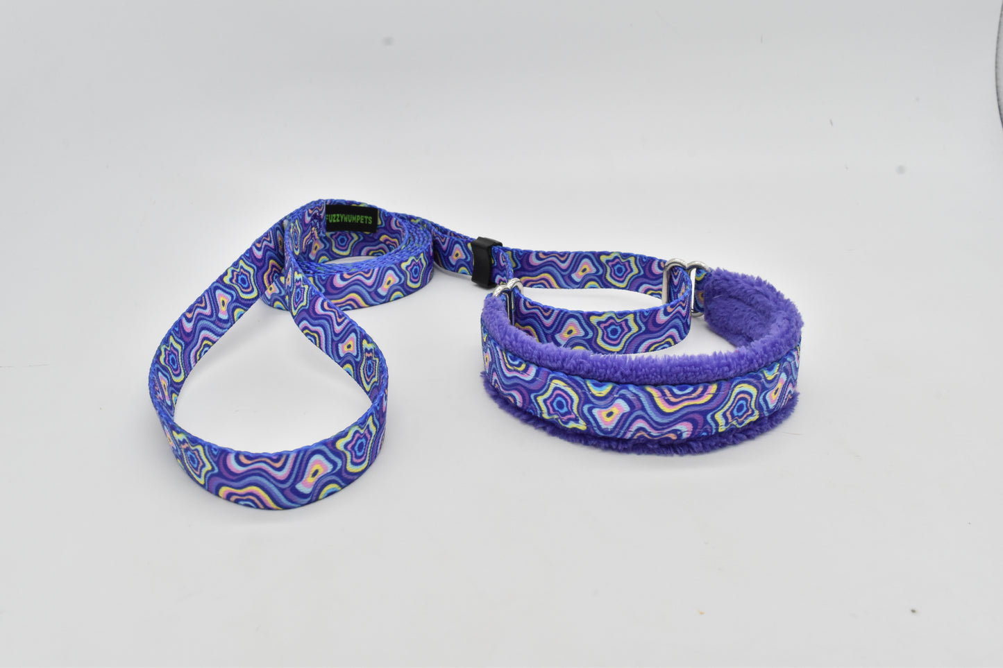 5/8” Psychedelic Summer everyday walking lead