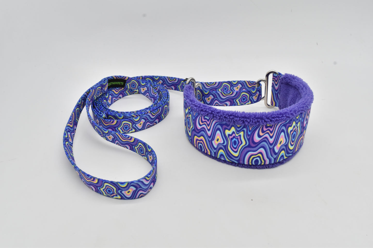 1” Psychedelic Summer walking lead