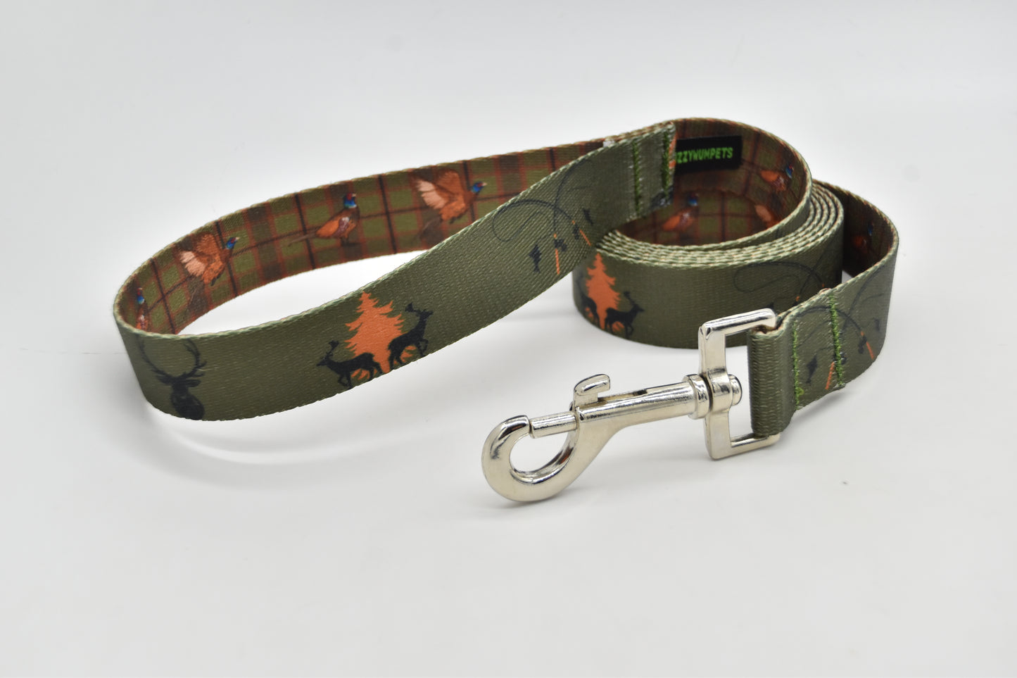 1" Patterned Snap Leash