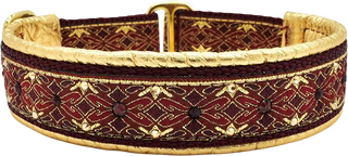 1" Maroon and Gold Winchester Luxe Limited Slip Collar