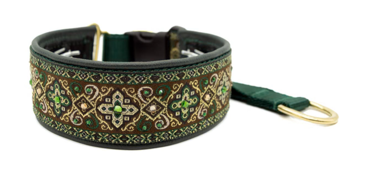 1.5" Forest Green Croix Luxe Private Trainer