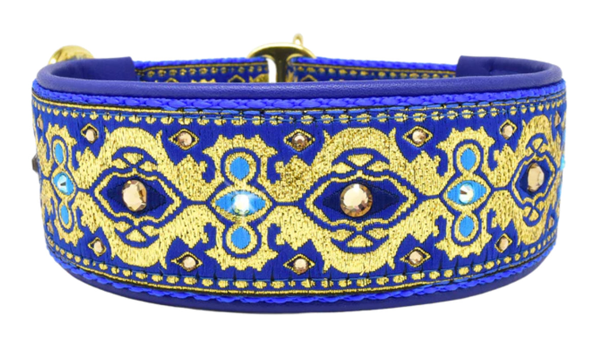 1.5" Gilded in Blue Luxe Limited Slip Collar