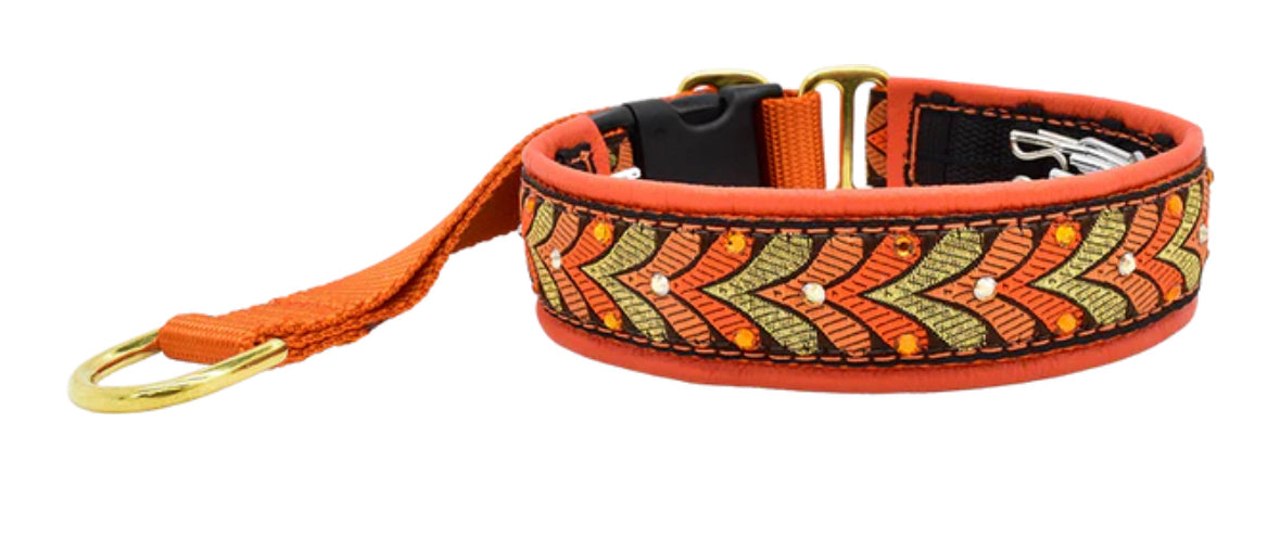 1” Gold & Orange Honoré Luxe Private Trainer