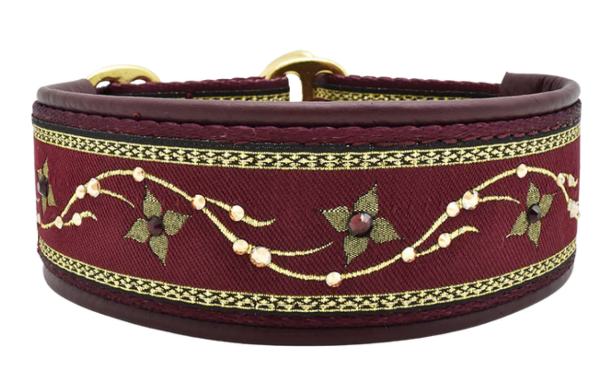 1.5" Floral Path Luxe Limited Slip Collar