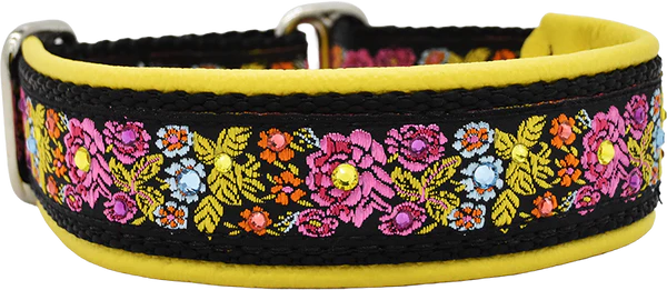 1" Floral morning Luxe Limited Slip Collar