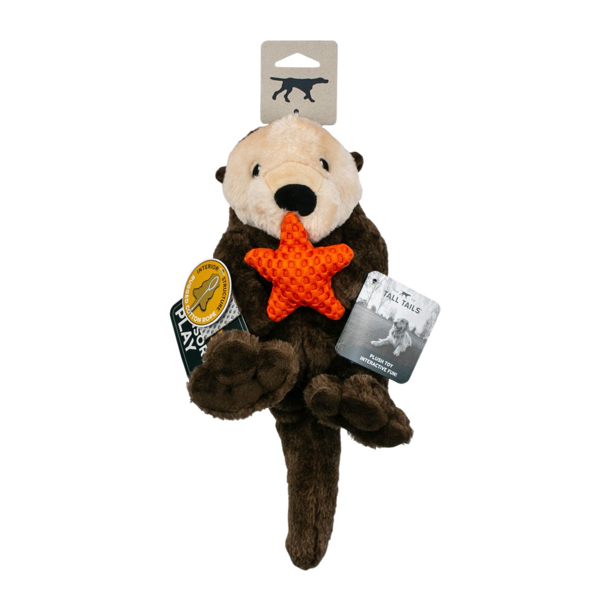 OTTER ROPE BODY DOG TOY Tall tails