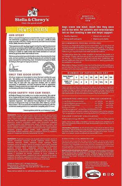 14oz Dinner chicken Patties