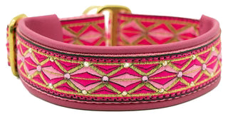 1" Pink Diamonds Luxe Limited Slip Collar