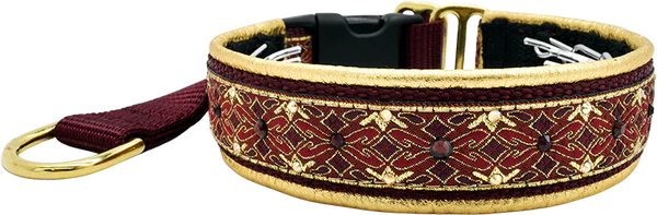 1" Maroon and Gold Luxe Private Trainer