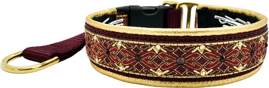 1" Maroon and Gold Luxe Private Trainer