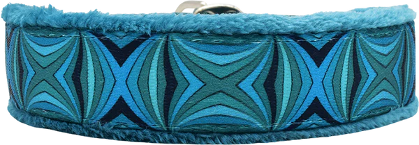 1" Teal Jesse Everyday Limited Slip Collar