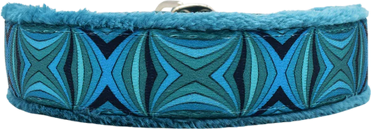 1" Teal Jesse Everyday Limited Slip Collar