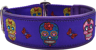 1.5" Sugar Skulls Luxe Limited Slip Collar