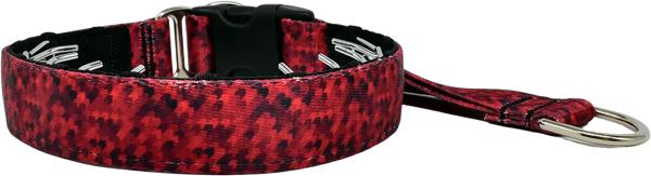 1" Scarlet Houndstooth Everyday Private Trainer