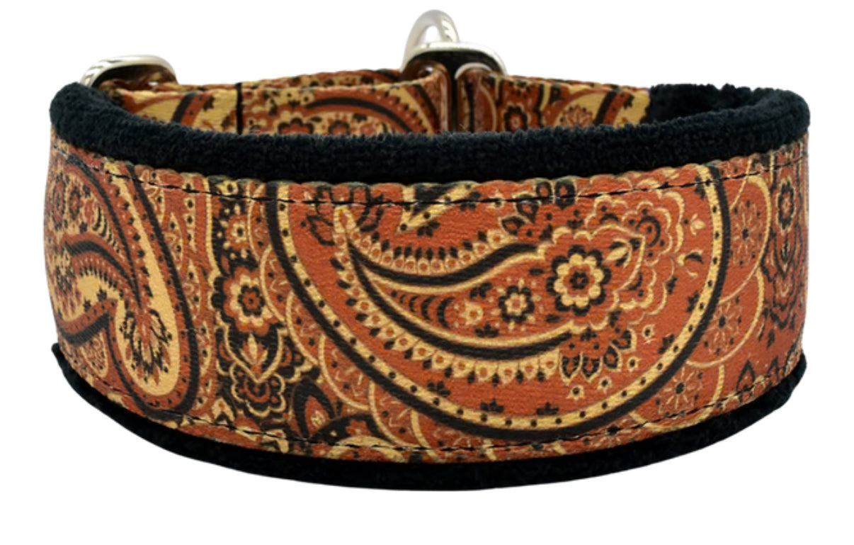 1.5" Autumn Paisley Everyday Limited Slip Collar