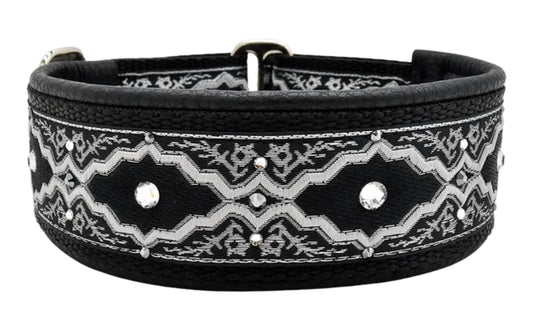 1.5" Onyx Baroque Luxe Limited Slip Collar