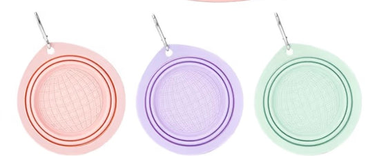 Collapsible water bowl/Lick mats(Main Street)