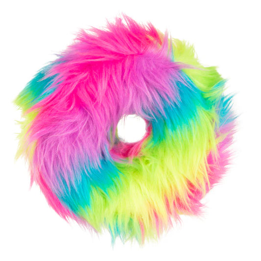 goDog Furballz Rings, Rainbow - Large