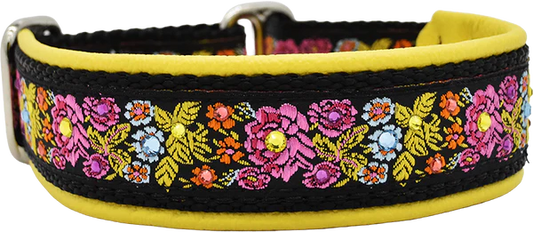 1" Floral morning Luxe Limited Slip Collar