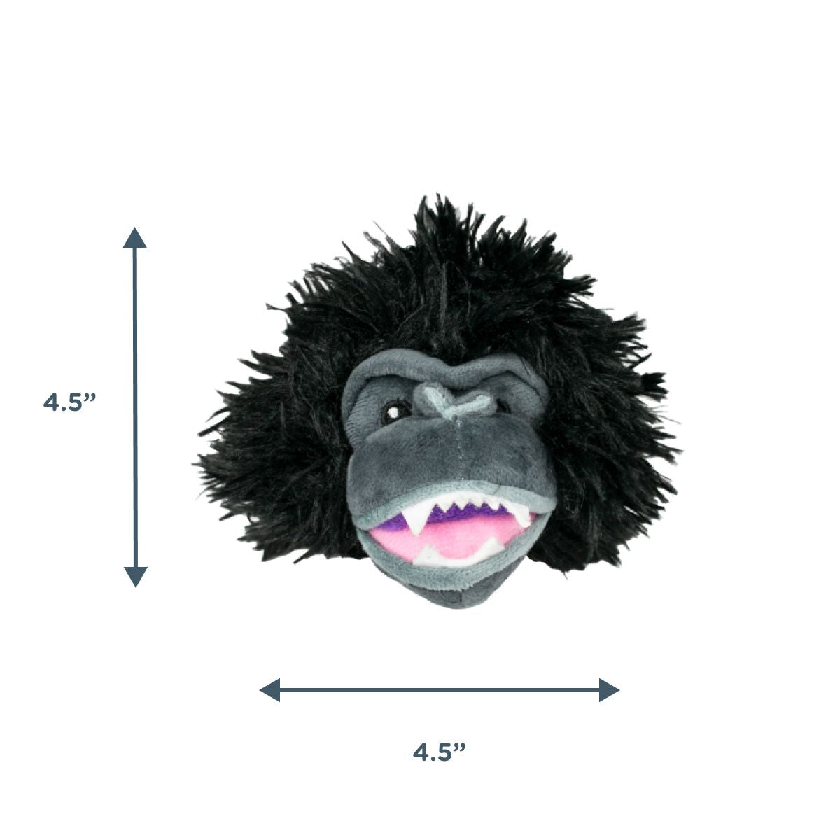 Gorilla 2-IN-1 FETCH BALL DOG TOY Tall tails