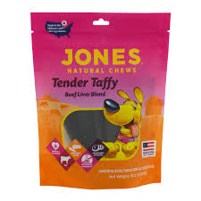 Jones tender taffy beef liver