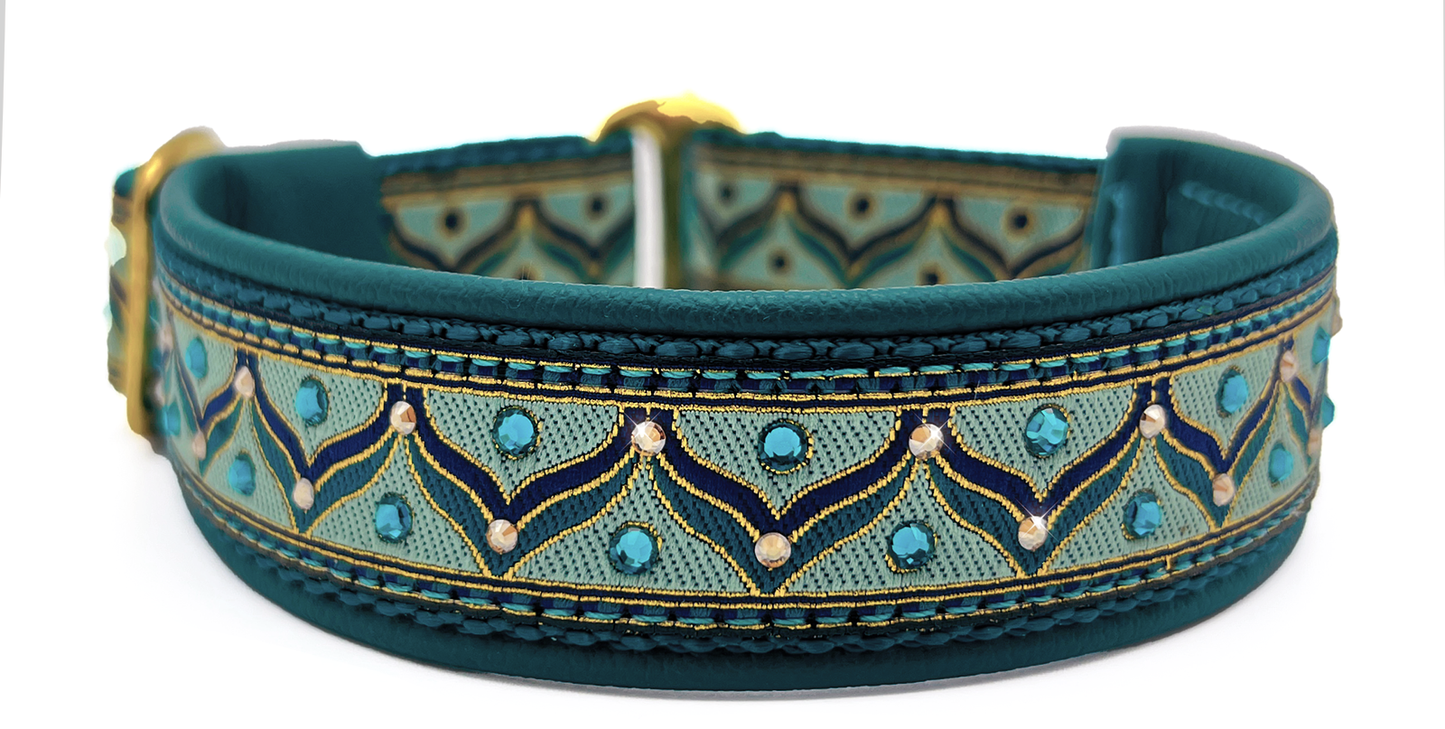 1" Teal Kismet Luxe Limited Slip Collar